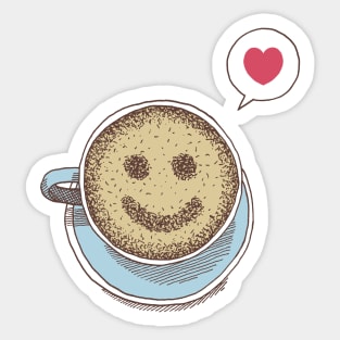 Coffee Love Sticker